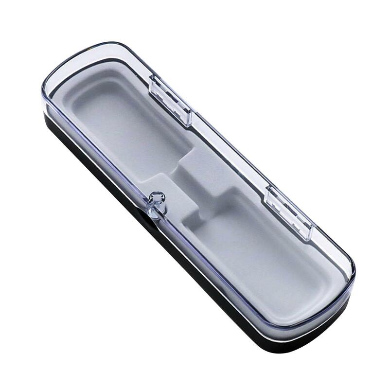 2X Tweezers Organizer Case Packing Box Storage Case Pen Display Box Gray