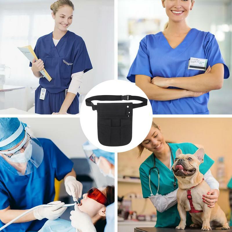 Поясная Сумка для медсестры, Регулируемая Рабочая забавная сумка, вместительный многофункциональный кошелек для медсестер