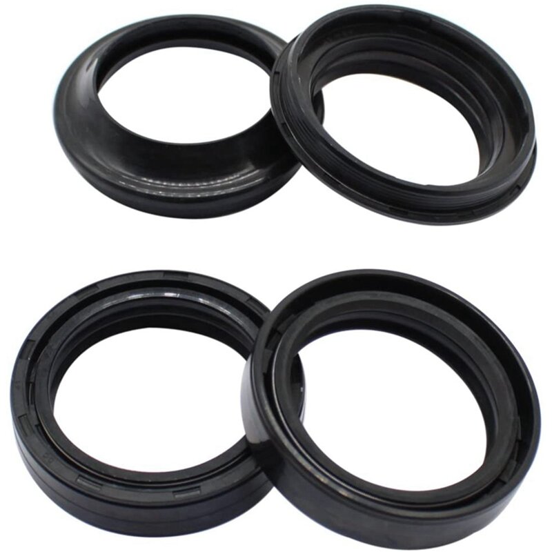 2 Set Motorcycle Front Fork Dust Seal And Oil Seal 37X50X11 For Suzuki RM85 Turbo TU250 GZ250 GS550 VS700 GS750 RM XN 85