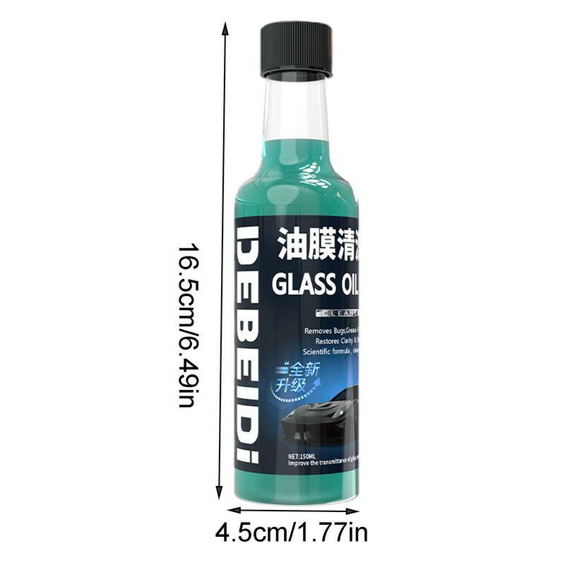 Auto Glass Stripper Oil Film Cleaner Remover Water Spot Remover Car Windshield Cleaner Liquid Window Glass Wiper Oil Film Agent