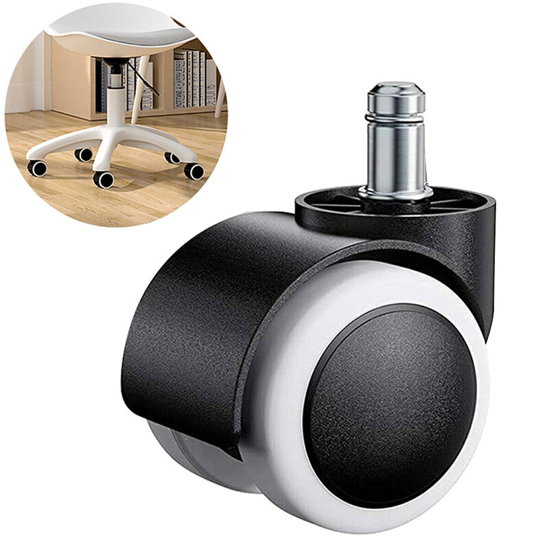 Brand New Chair Caster Swivel Wheel 60~105mm Chair Caster Heavy Duty Mute Office Replacement Rubber Wear-resistant