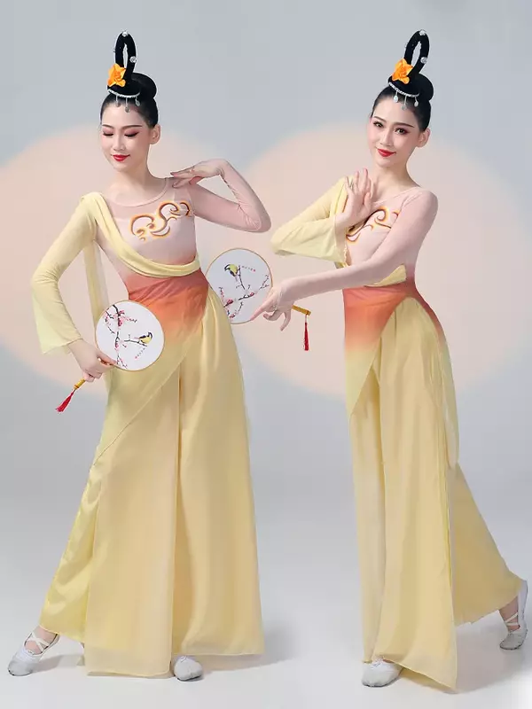 زي أداء Han Yi Shuying للكبار ، نفس النمط ، زي الرقص الكلاسيكي ، زي الأداء ، الفحص الفني والدراما
