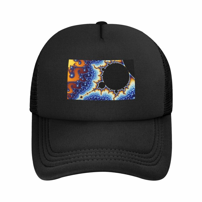 قبعة بيسبول كسورية من Mandelbrot ، قبعة جولف للإناث ، قبعة شمسية بظهر المفاجئة