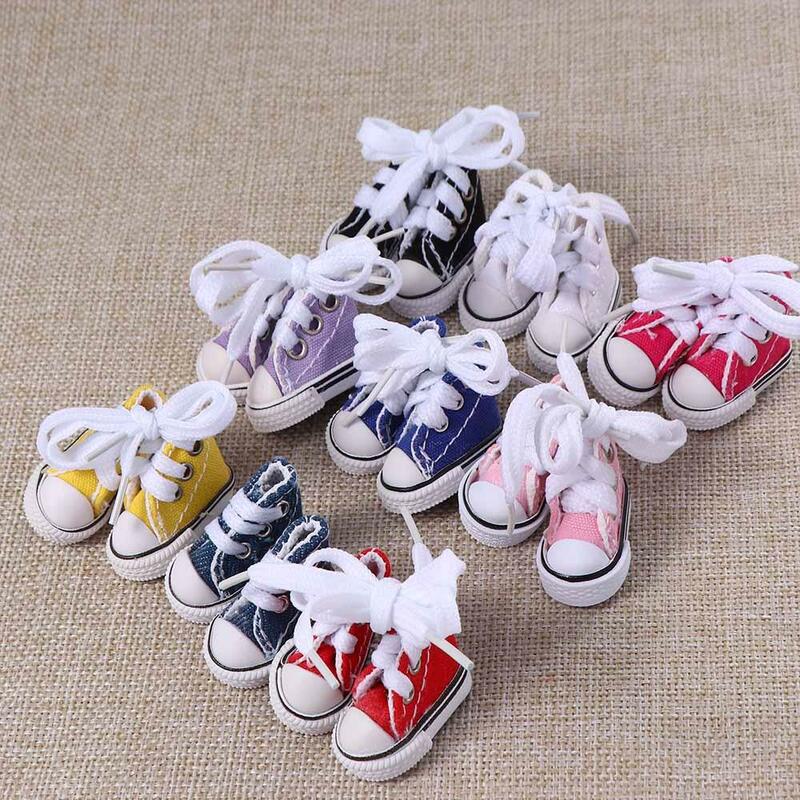 Accessories Girl Toy 3.5CM For Children Casual Shoes Sneakers Shoes BJD Dolls Shoes Doll Shoes Blyth Shoes Doll Canvas Shoes