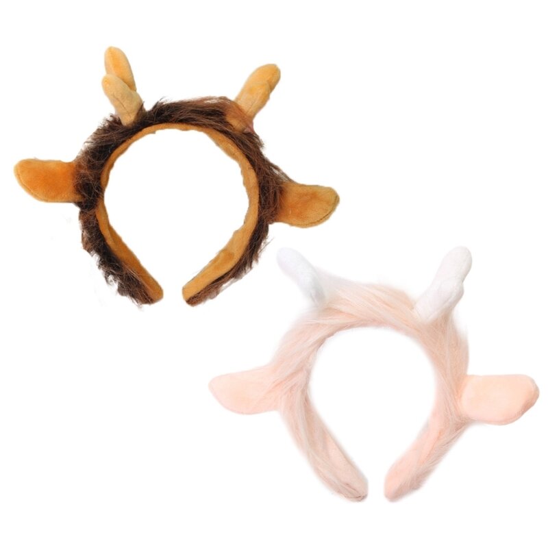 Chinesisches Drachen-Stirnband, niedliches Plüsch-Loong-Horn-Hairhoop-Kostümzubehör, Plüsch-Drachen-Stirnband für Neujahr