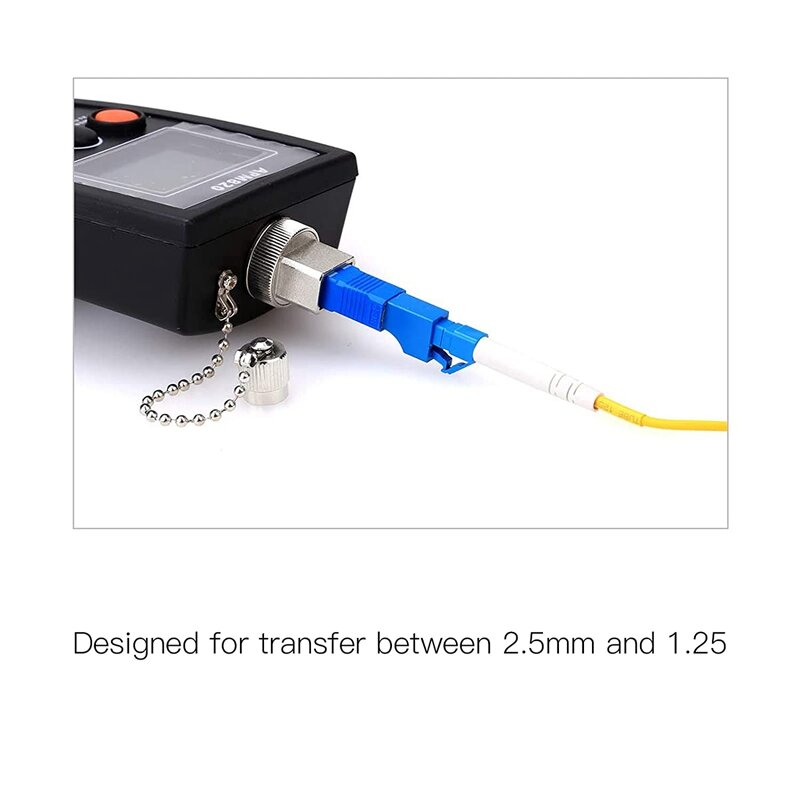 4 Pack Single Mode 9/125Um Sc/Upc Male Naar Lc/Upc Vrouwelijke Hybrid Optical Fiber Adapter connector Voor Optische Power Meter