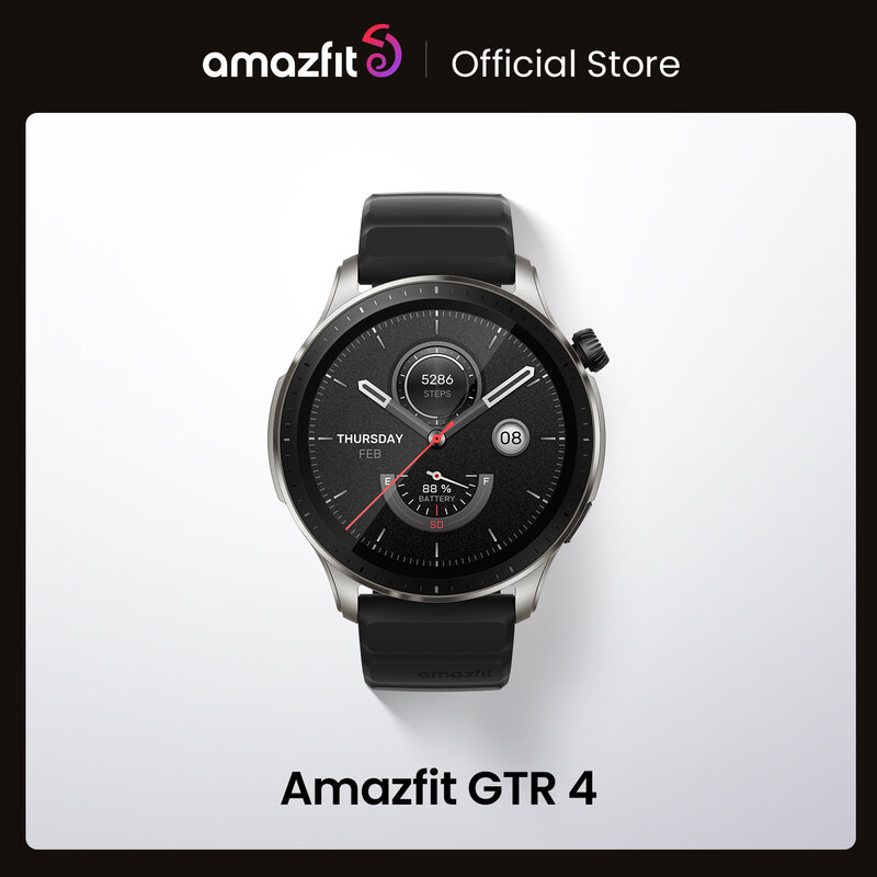 Amazfit GTR 4 스마트 워치, 알렉사 내장 150 스포츠 모드, 블루투스 전화 통화 스마트 워치, 배터리 수명 14 일, 신제품