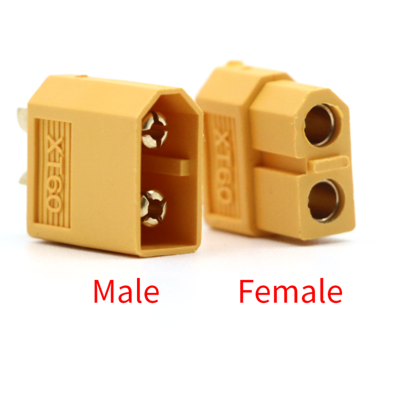 Conectores macho y hembra XT60 para batería Lipo RC, para Dron, avión, coche y barco, 2/5/10 pares