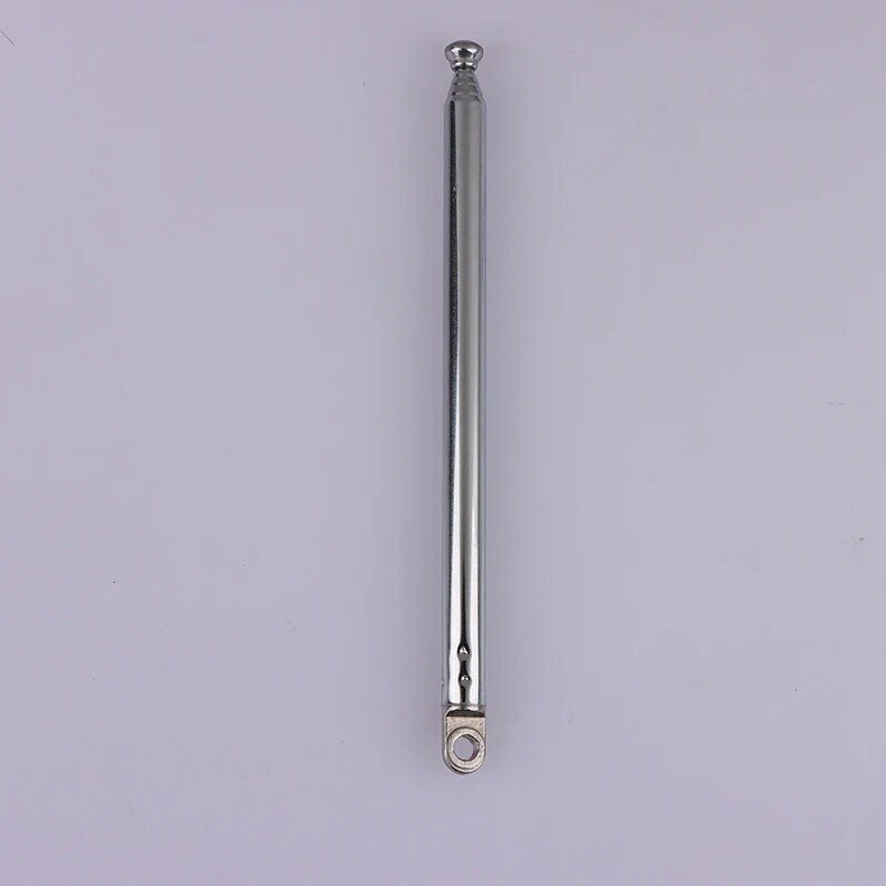 1PC Compact And Wide Applicability TV Radio DAB AM FM Universal New 5273-5 Section Replacement Telescopic Aerial Antenna