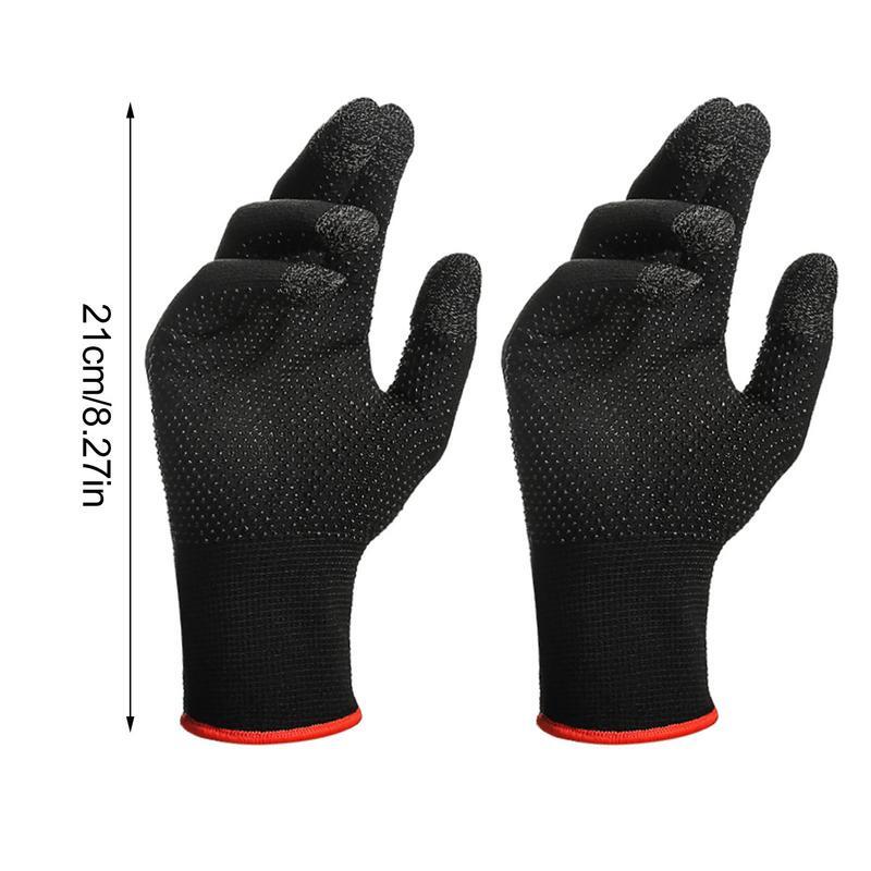 Todos los dedos guantes de invierno para pantalla táctil para hombres y mujeres, guantes cálidos para clima frío, guantes de trabajo para congelador con antideslizantes