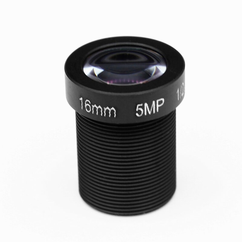 HD 5mp 16mm lens cctv IR Dewan 1/2. 5 "M12x0.5 view 50 m untuk Kamera Keamanan IP
