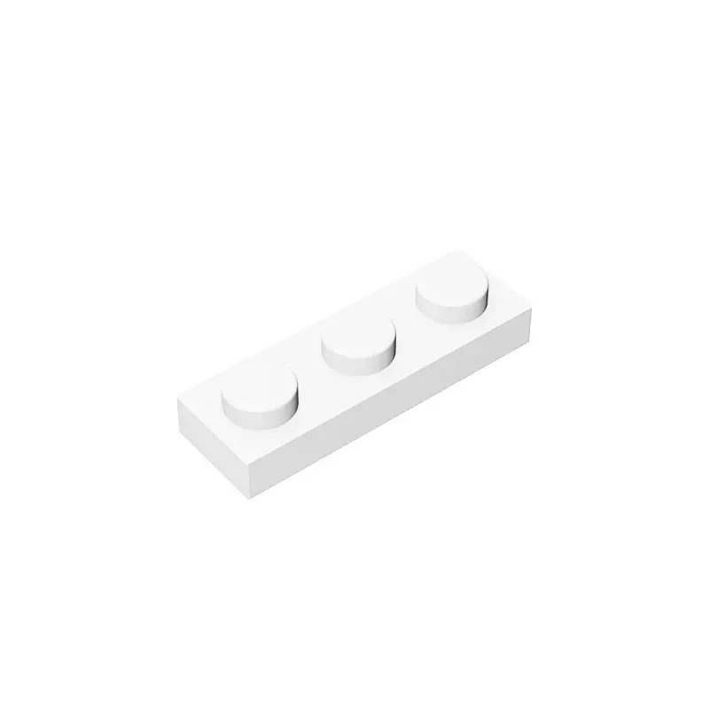 Gobricks GDS-503 Plaat 1X3 Compatibel Met Lego 3623 Stukken Van Kinderen Diy Bouwsteen Deeltjes Plaat Diy