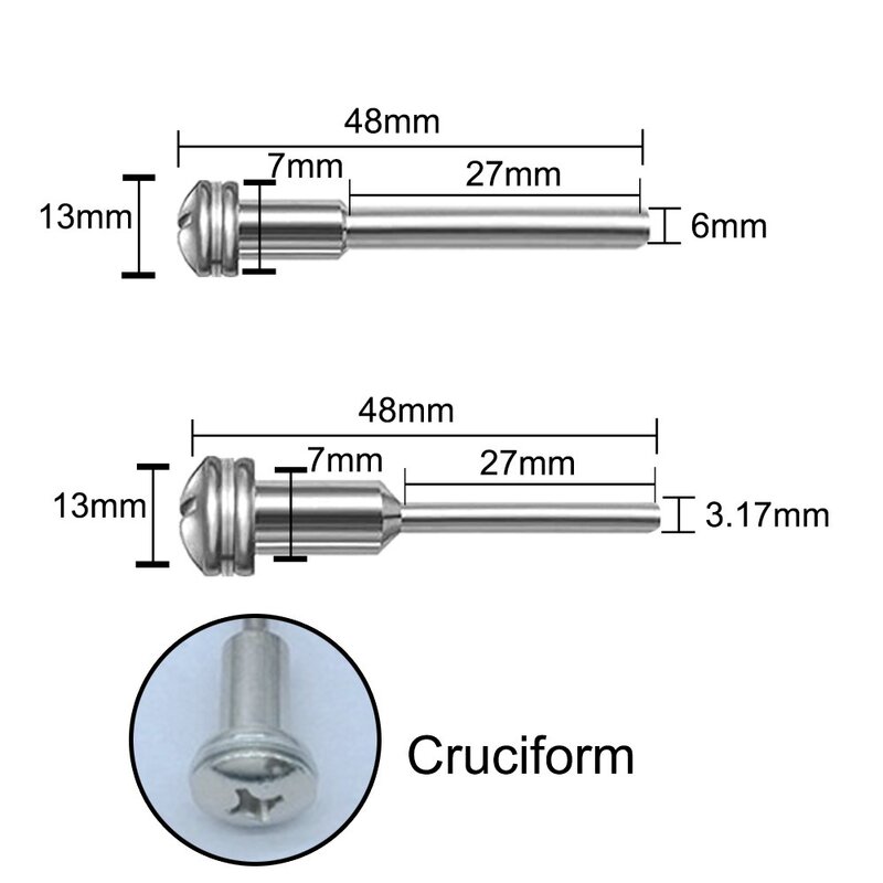 7 шт., набор лезвий для циркулярной пилы, 22-50 мм, 3,175/6,0 мм