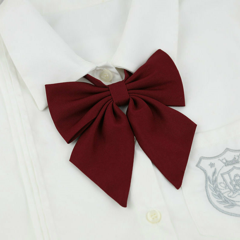 New Fashion Blue Uniform JK Bow Tie Colorful Women's Shirts Bowtie School Wedding Party Bowknot Butterfly Knot Suits Accessories