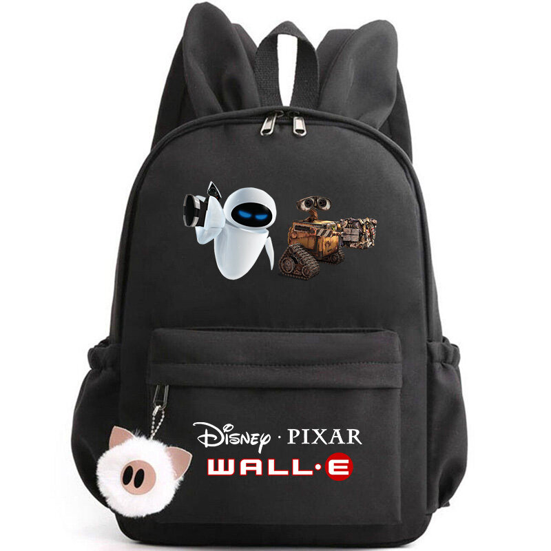 Niedlicher Disney Wall-E Roboter Rucksack für Mädchen Jungen Teenager Kinder Rucksack lässige Schult aschen Reise rucksäcke Mochila