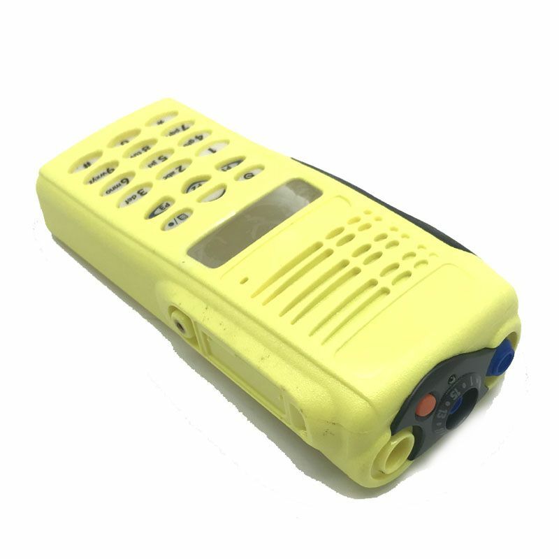 الغطاء الأمامي الأصفر لموتورولا راديو لاسلكي تخاطب ، الإسكان شل مع لوحات المفاتيح المقابض ، GP338 ، GP380 ، PTX760 ، MTX960 ، MTX760