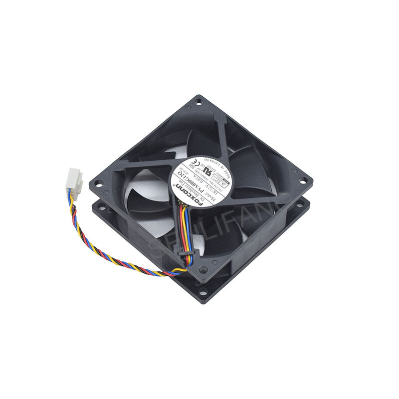 New For FOXCONN PVA080G12Q 80MM Square Cooling DC12V 0.65A 4Wires 80*80*25MM PWM Cooler Fan 03VRGY 3VRGY