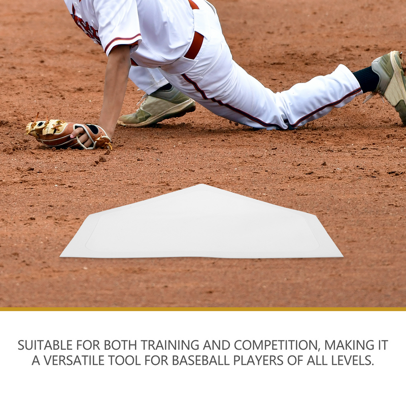 Placa de béisbol y Softball para el hogar, lanzador de béisbol portátil, placa de tiro hacia abajo, placa de entrenamiento de béisbol reutilizable, gimnasio