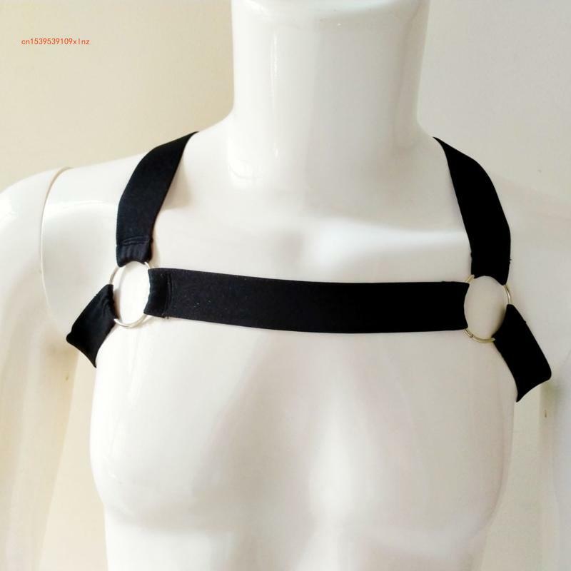 Cintura protezione per i muscoli della cintura per imbracatura toracica da uomo punk Abiti per feste