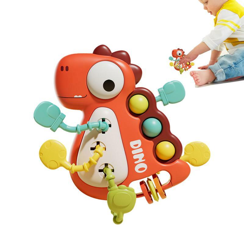 Pull String Toy Sensorial para Criança, Brinquedos de Dentição, Montessori, Educacional, Habilidades Motoras, Brinquedos para Meninos e Meninas, Recém-nascido