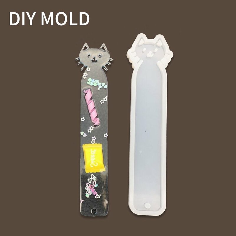 Mould Cat Silicone Multifunctional Holder Mould Geometric Epoxy Dry Flower Resin Concrete Candle Mold Craft Ornament