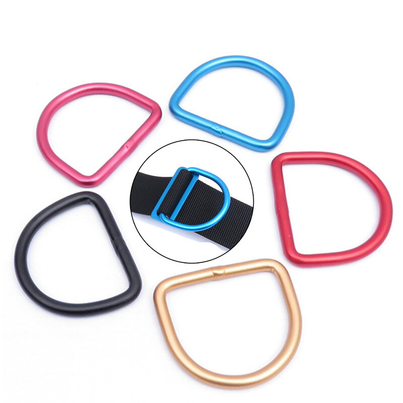 Diving Accessories Diving Tool Part Replacement Parts Diving D Ring D-Ring System 6061 Aluminum Multi-functiona