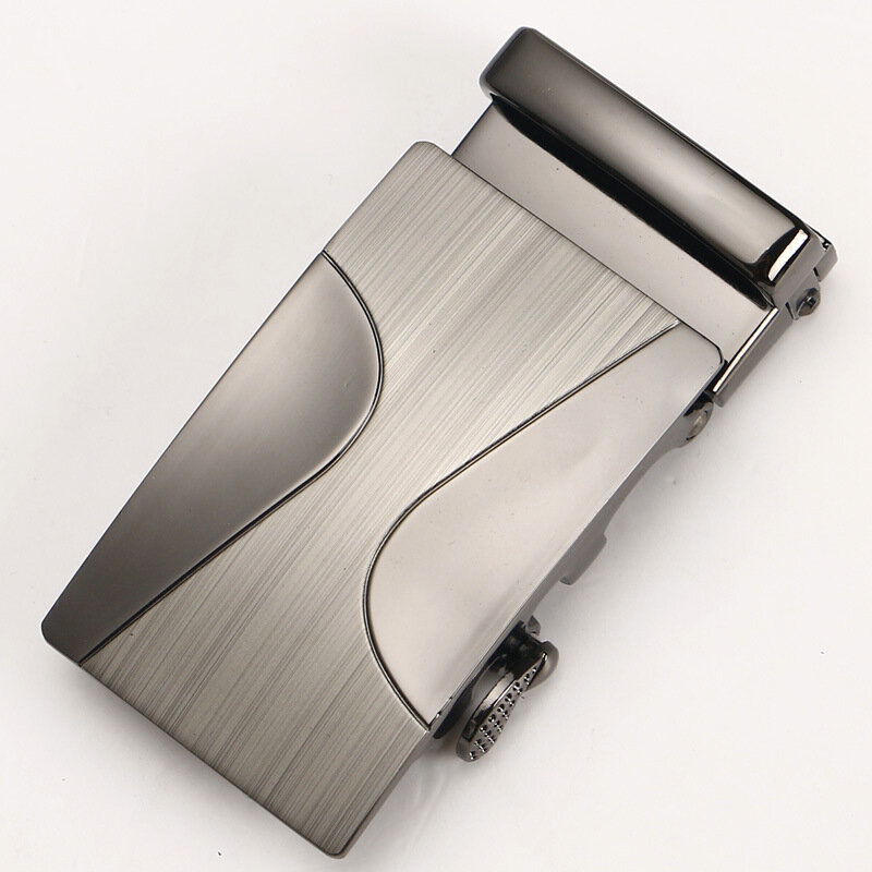 Nova fivela de cinto masculino lazer sem fivela de cinto acessórios de negócios fivela automática largura 3.5cm luxo cinto designers