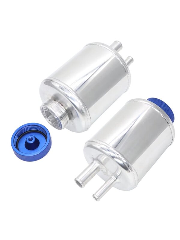 Automobile refitting steering gear booster pump oil pot steering oil pot to strengthen aluminum alloy cooling