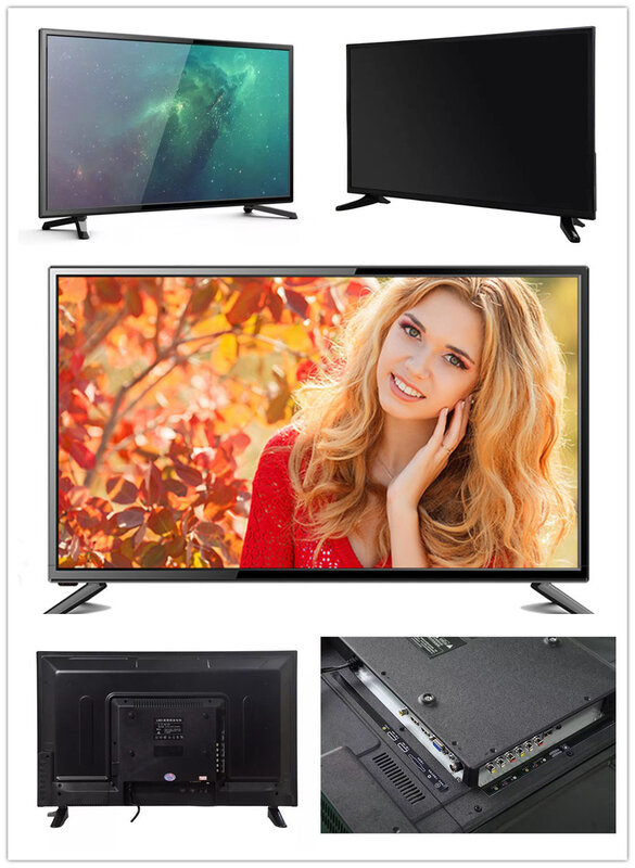 ЖК-телевизор OEM, оптовая продажа с завода, низкая цена и плоский экран 32-55 дюймов, Full HD, 39 дюймов, светодиодный TV