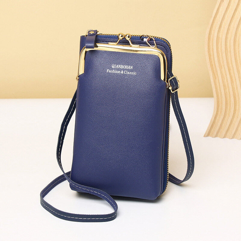 Torebki damskie torebki kobieca torba na ramię torba o dużej pojemności lustro telefon komórkowy z ekranem dotykowym torba portfel na karty