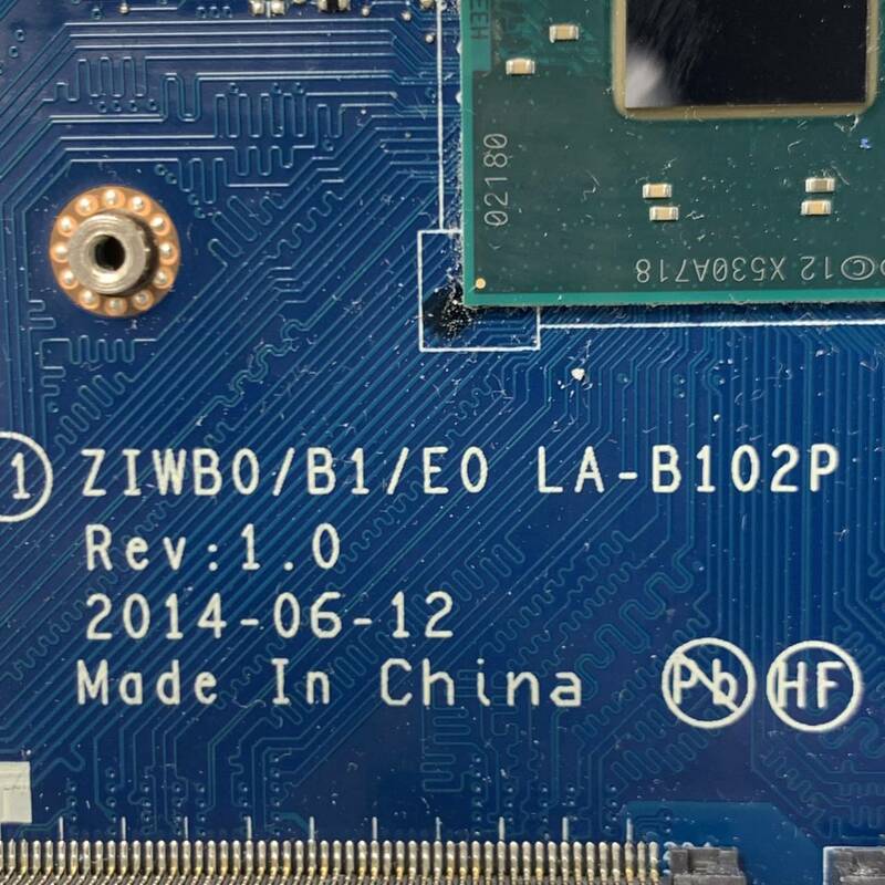 레노버 B50-30 E50-30 E40-30 노트북 마더보드 ZIWB0 B1 E0 LA-B102P, SR1YW N3540 CPU 100% 테스트 완료, 5B20G90115