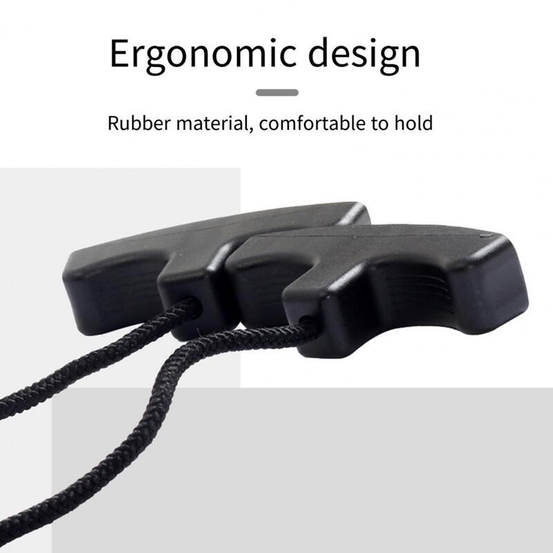 Cuerda de doble Mango para ajuste de arco, dispositivo de bobinado de mango en T de larga duración, nailon ajustable para arco eficiente