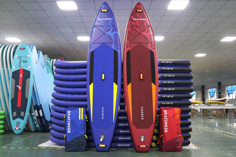 Skatinger-Supboards extérieurs, équipement de jeu d'eau, double couche, sérigraphie, planche de pagaie, planche de tourisme