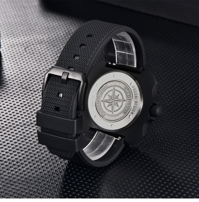 PAGANI DESIGN-남성용 자동 기계식 시계 NH35, 최고 럭셔리 사파이어 스테인레스 스틸 방수 시계, 신제품