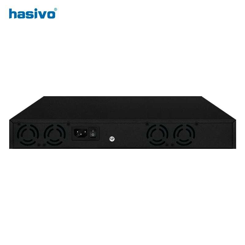 Hasivo-Switch Ethernet Gigabit, Porta de Rede, Plug and Play, Todos os 10 Gigabit, 8x10gbps, RJ45, 10gb, 10gb, 10000mbps