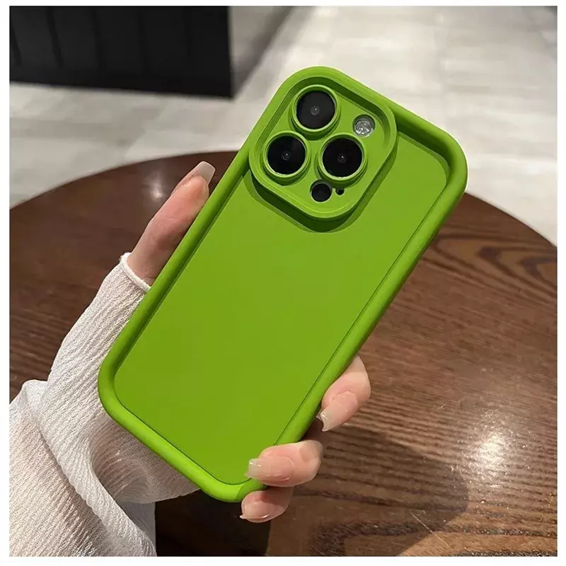 cute phone case phone for iphone 15 14 13 12 11 pro max soft Silicone cover for iphone x 14 15 plus case Camera protection