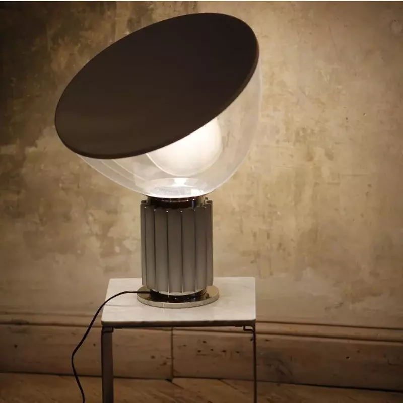 Lampada da tavolo a LED Flos Taccia classica italiana per lampada da scrivania da pavimento per soggiorno per camera da letto