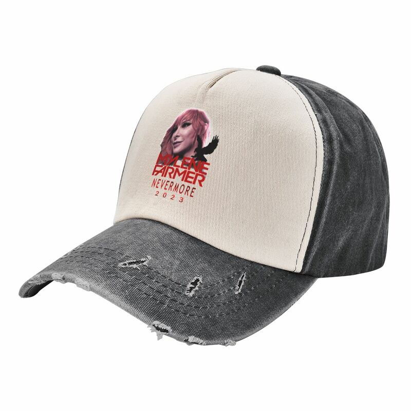 Mylene Farmer Nevermore Boné de beisebol para homens e mulheres, ventilador clássico, luxuoso chapéu duro, golfe, engraçado