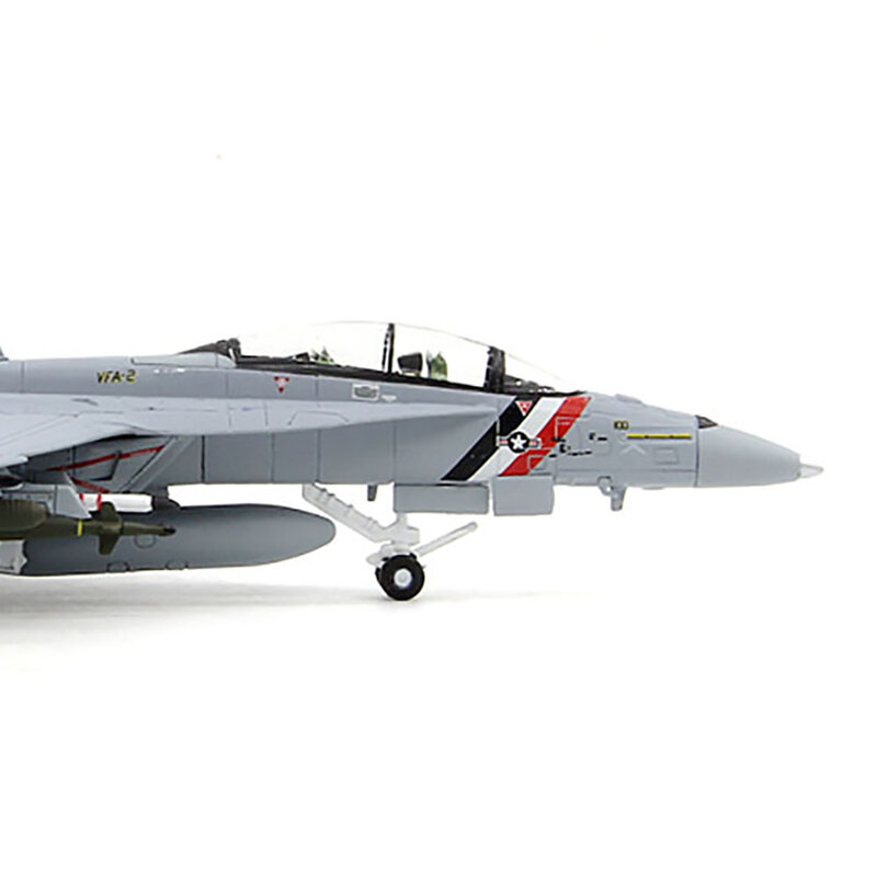 AMER US F/A-18F Super Hornet Fighter VF A2 F18, modelo de avión a escala 1/100, regalo militar, decoración de colección, exhibición de regalo