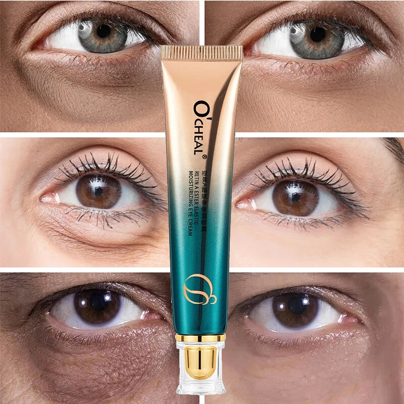 Retinyl A-Crema para Ojos antiojeras, productos para el cuidado de la piel, antiarrugas, blanqueamiento, líneas finas de decoloración compacta, 30g