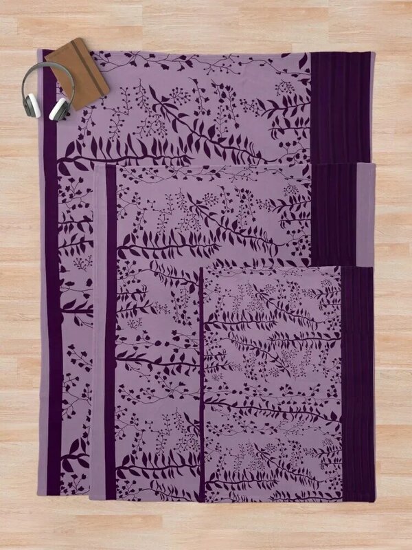 Bella Swan's Comforter Set Replica | Purples Cool - Version 2 | Twilight Saga Fanart Throw Blanket Designers Blankets