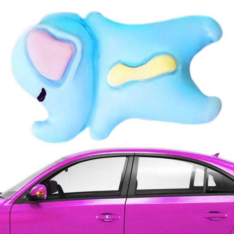 Aksesori Mobil gajah Mini dekorasi dasbor ornamen hewan dekorasi Interior otomotif gajah Mini kartun