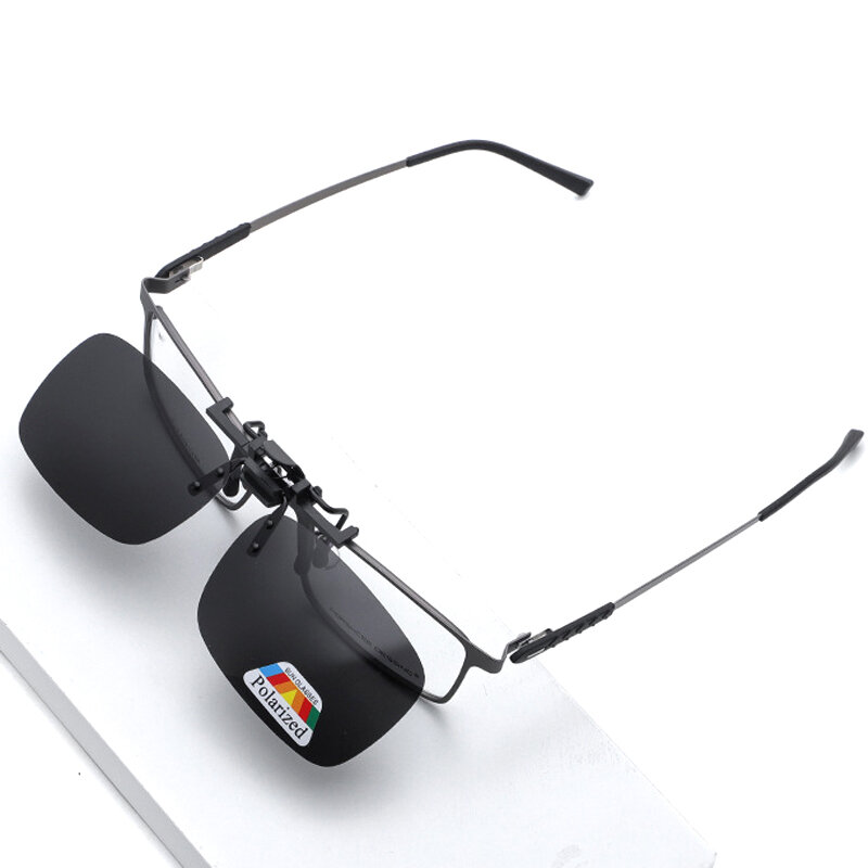 Gepolariseerde Zonnebril Clips Bril Clip Rijden Nachtzicht Brillen UV400 Outdoor Shades High Definition Zonnebril