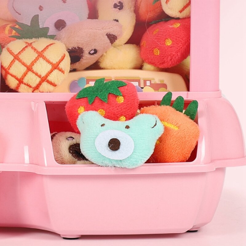 2023 Hot-Children-Montage DIY Puppe Maschine wiederauf ladbare Sound und Licht Spielzeug Plüsch Tier Kapsel Kind Geburtstags geschenk
