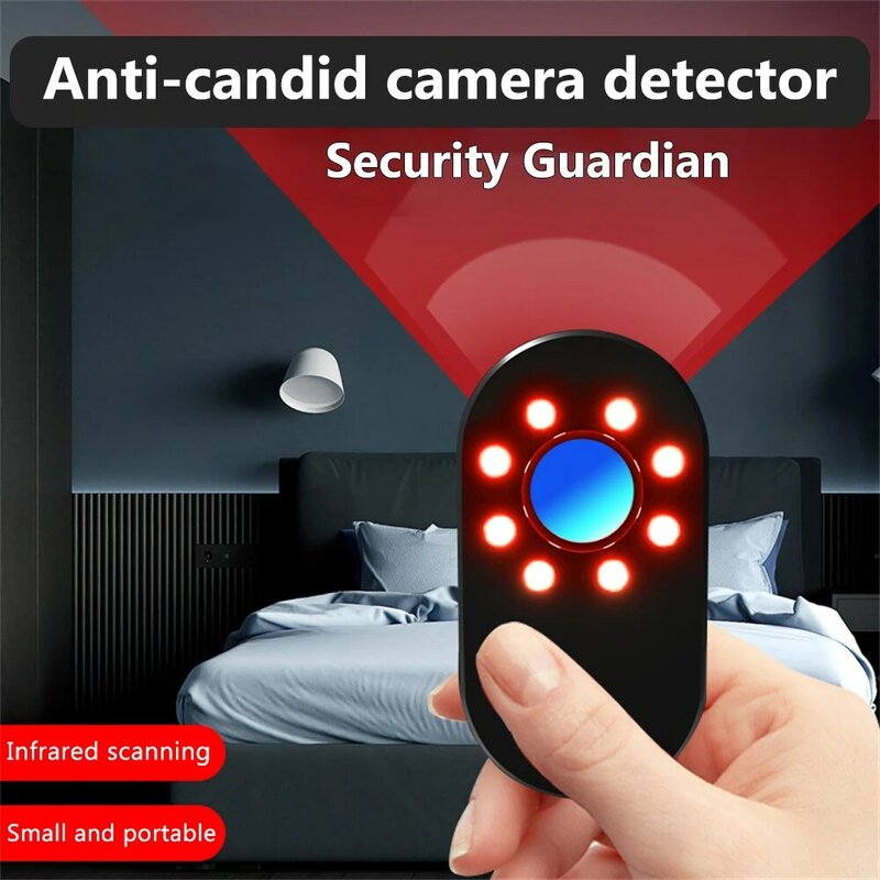 Скрытая камера-детектор с защитой от царапин, незаметные шпионские невидимые гаджеты, Профессиональный инфракрасный датчик присутствия
