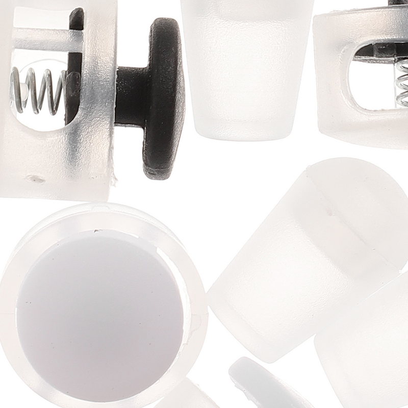 Clips de Verrouillage Luminelace, Support de Cordes artificiel astiques en Plastique pour Paresseux, 4 Paires