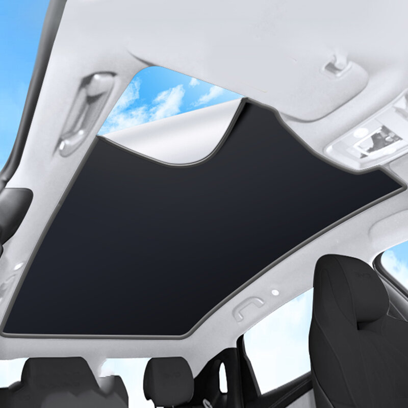 ม่านบังแดดบนหลังคาสำหรับ Citroen C4 Grand Picasso 2015-2024ไฟฟ้าสถิตสติกเกอร์บังแดดสกายไลท์ตาบอด