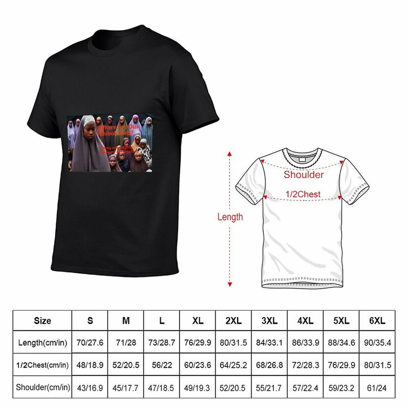 치복 소녀 티셔츠, 플러스 사이즈 상의, 재미있는 남성 티셔츠