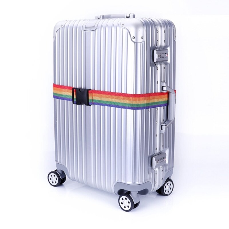 Correas para embalaje maletas Correa para equipaje Cinturón conector resistente Añadir correa para bolsa