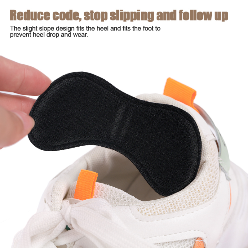 ฟองน้ำส้น Insoles สำหรับรองเท้านักกีฬา Pad นุ่มยืดหยุ่น Antifriction พื้นรองเท้ากาวใส่ Foot Care สติกเกอร์ Aksesoris Sepatu
